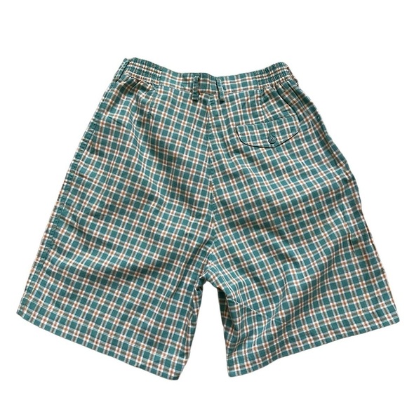 Izod club plaid Vintage golf shorts size 12 runs small see measurements 80’s - Picture 2 of 4